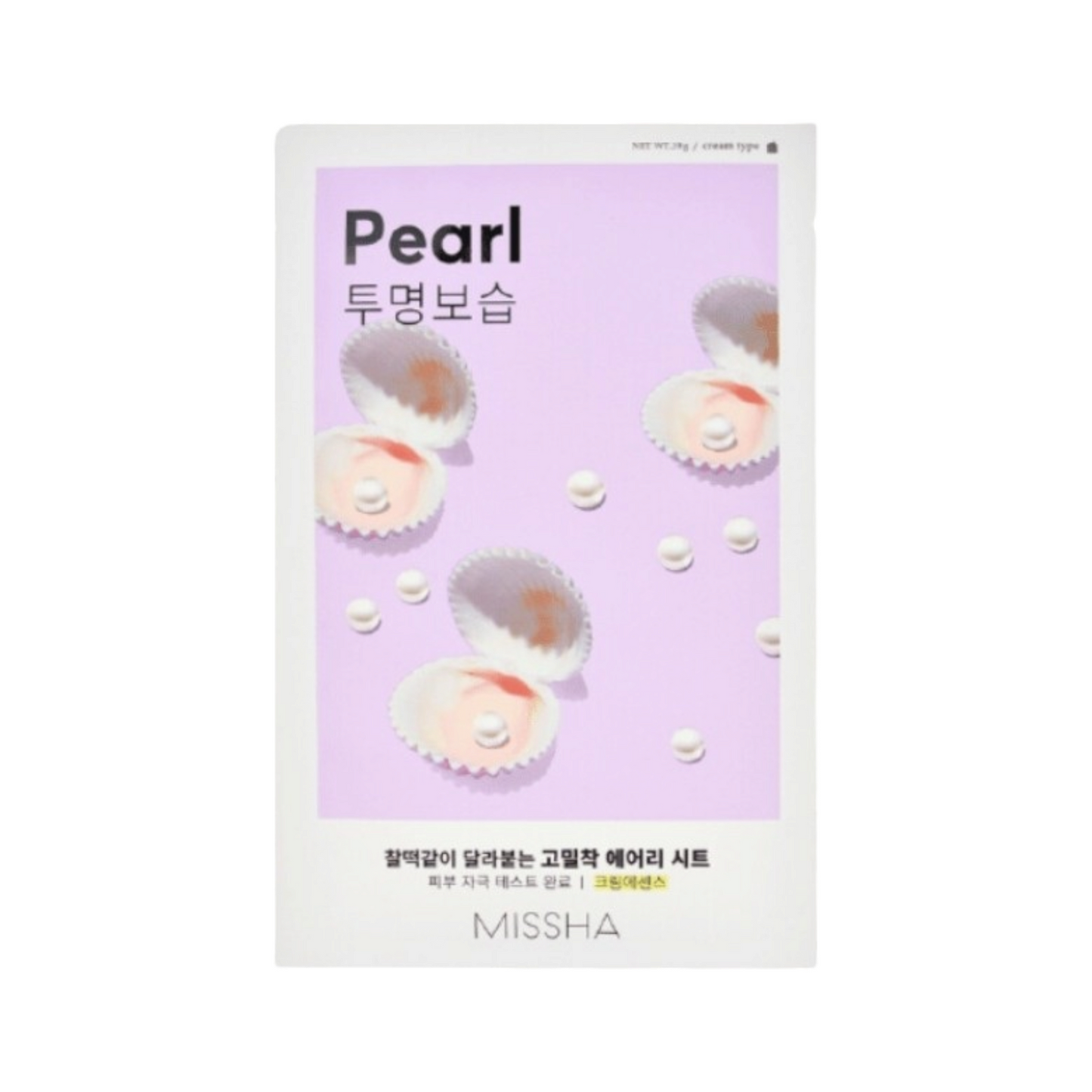 MISSHA - Airy Fit Sheet Mask Pearl lakštinė kaukė